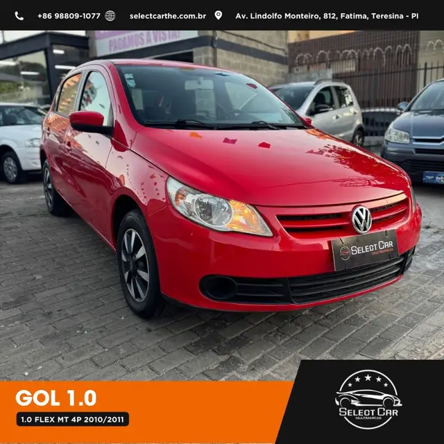 Carro Volkswagen Gol 2011 1.0 (G5) (Flex)