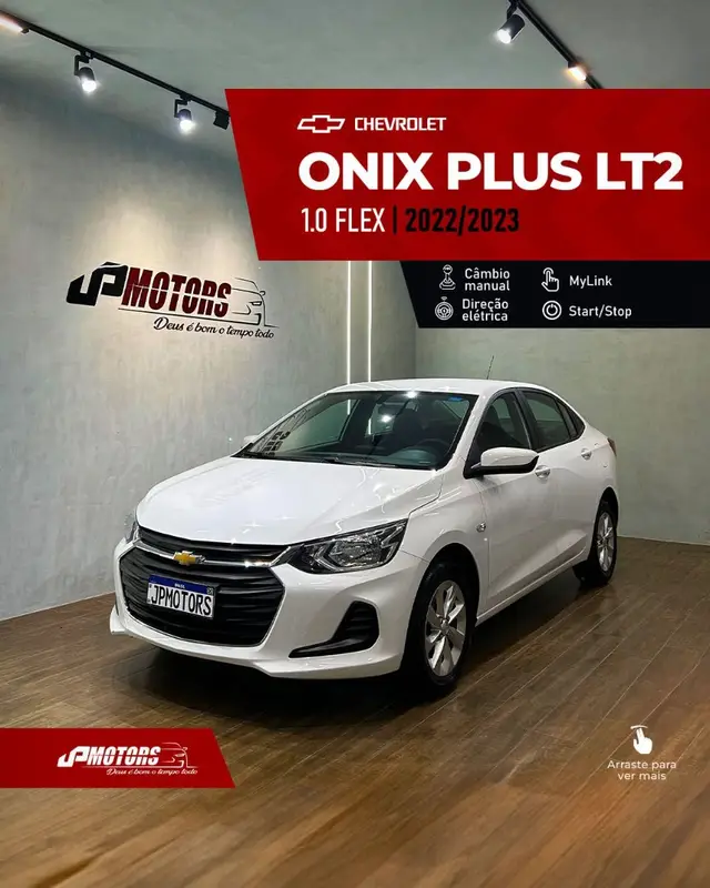 Carro Chevrolet Onix Plus 2023 LT 1.0
