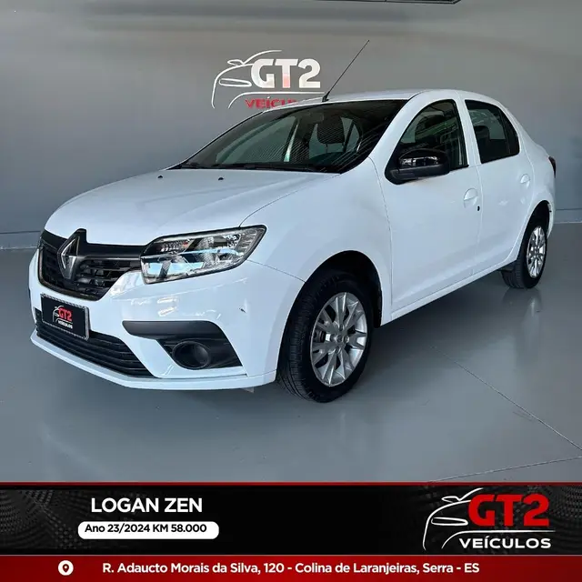 Carro Renault Logan 2024 Zen 1.0