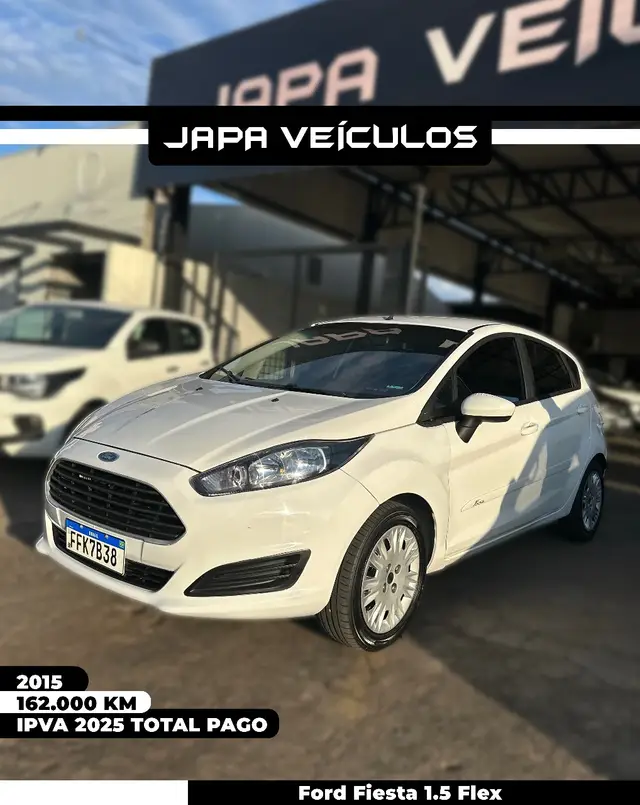 Carro Ford New Fiesta Hatch 2015 New Fiesta S 1.5 16V