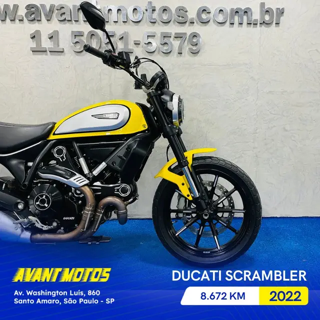 Moto Ducati Scrambler 2022 Icon
