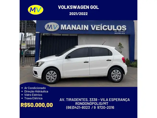 Carro Volkswagen Gol 2022 1.0 12v (Flex)