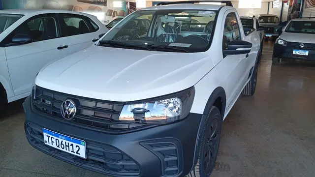 Carro Volkswagen Saveiro 2025 Robust Total Flex 16V