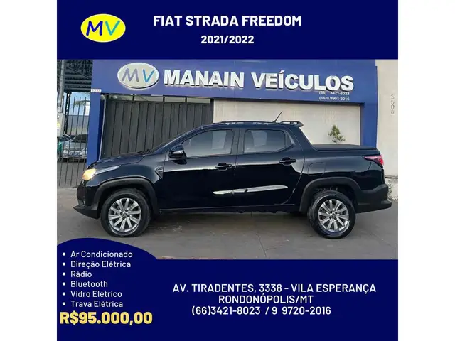 Carro Fiat Strada 2022 Freedom 1.3 CD (Flex)