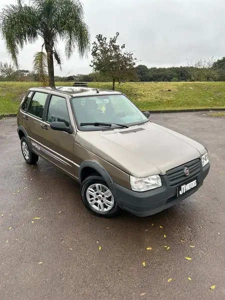 Carro Fiat Uno Mille 2010 Uno Mille Celeb. WAY ECON. 1.0 F.Flex 4p
