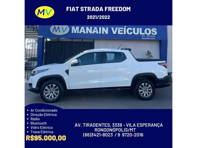 Carro Fiat Strada 2022 Freedom 1.3 CD (Flex)