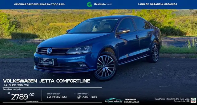 Carro Volkswagen Jetta 2018 1.4 250 TSI Comfortline