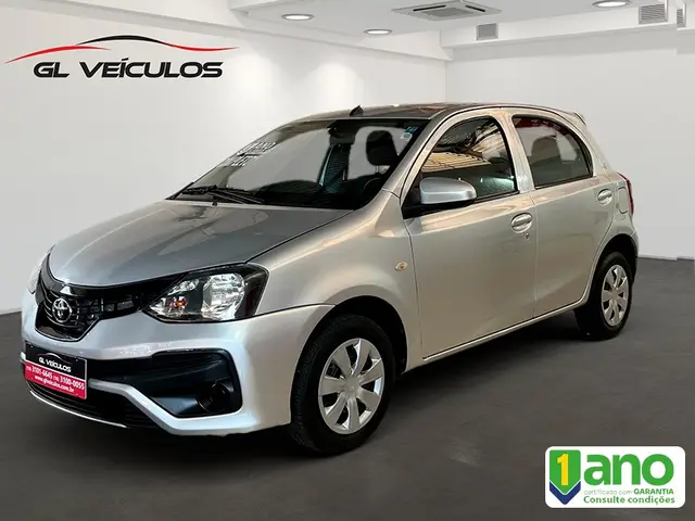 Carro Toyota Etios 2018 X 1.3 (Flex)
