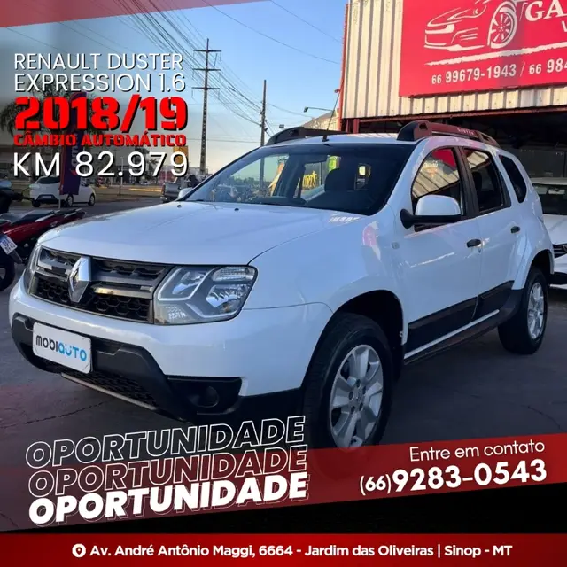 Carro Renault Duster 2019 1.6 16V Expression CVT (Flex)