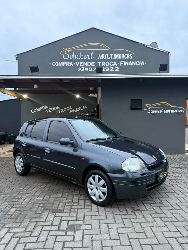 Carro Renault Clio 2002 Hatch RL 1.0 8V