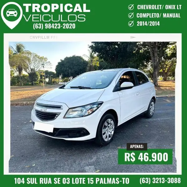Carro Chevrolet Onix 2014 1.4 LT SPE/4