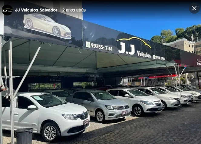 Fachada da loja Veículos à venda em J.J VEICULOS SALVADOR - Salvador - BA | Mobiauto