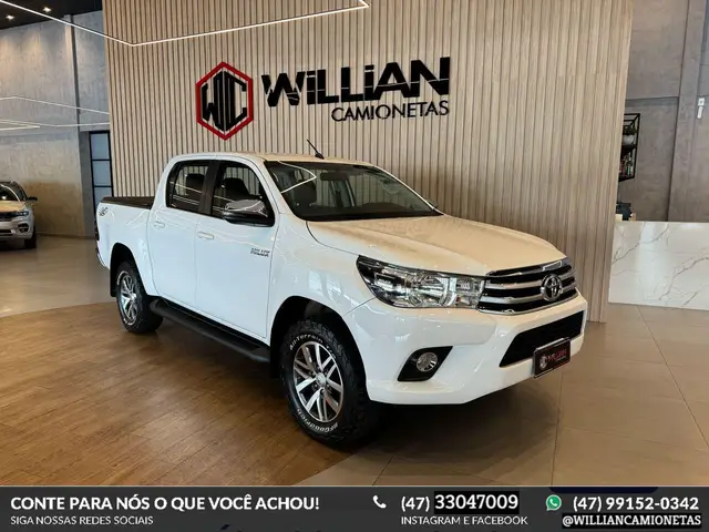 Carro Toyota Hilux Cabine Dupla 2018 Hilux 2.8 TDI SRV CD 4x4 (Aut)