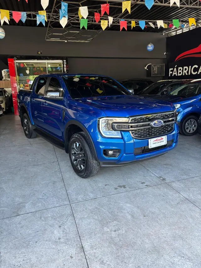 Carro Ford Ranger Cabine Dupla 2025 Black 2.0 Turbodiesel 4x2 (Aut.)