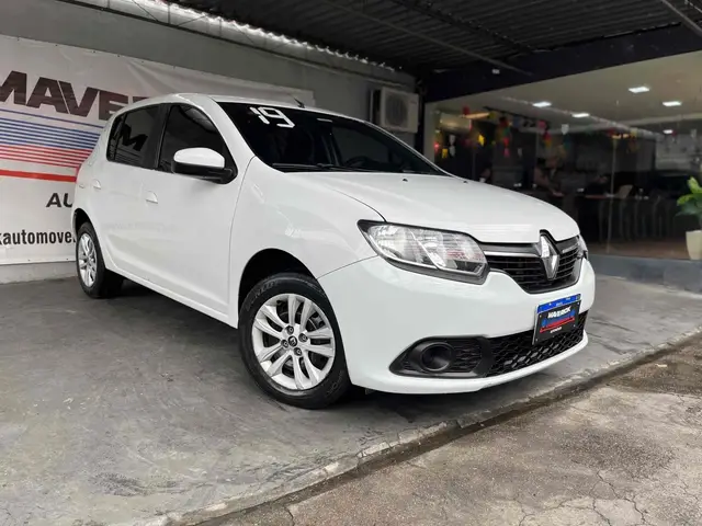 Carro Renault Sandero 2019 Expression 1.0 12V SCe (Flex)