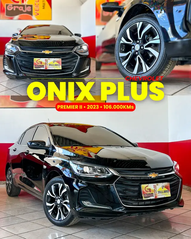 Carro Chevrolet Onix Plus 2023 Premier 1.0 Turbo (Aut.)