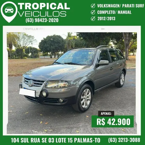 Carro Volkswagen Parati 2013 1.6 G4 (Flex)