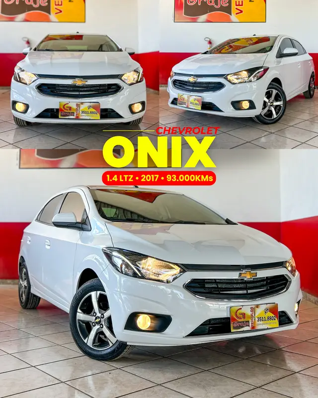 Carro Chevrolet Onix 2017 1.4 LTZ SPE/4