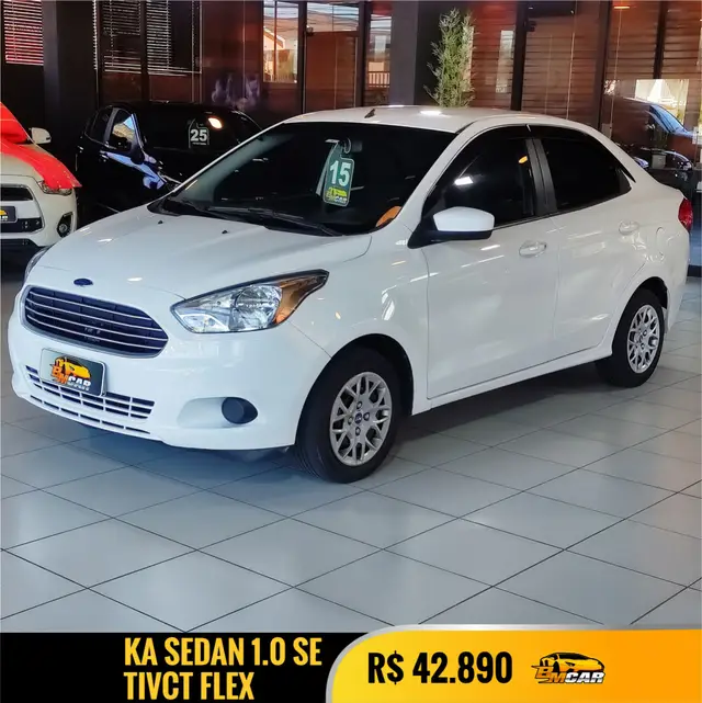 Carro Ford Ka Sedan 2015 SE 1.5 16v (Flex)