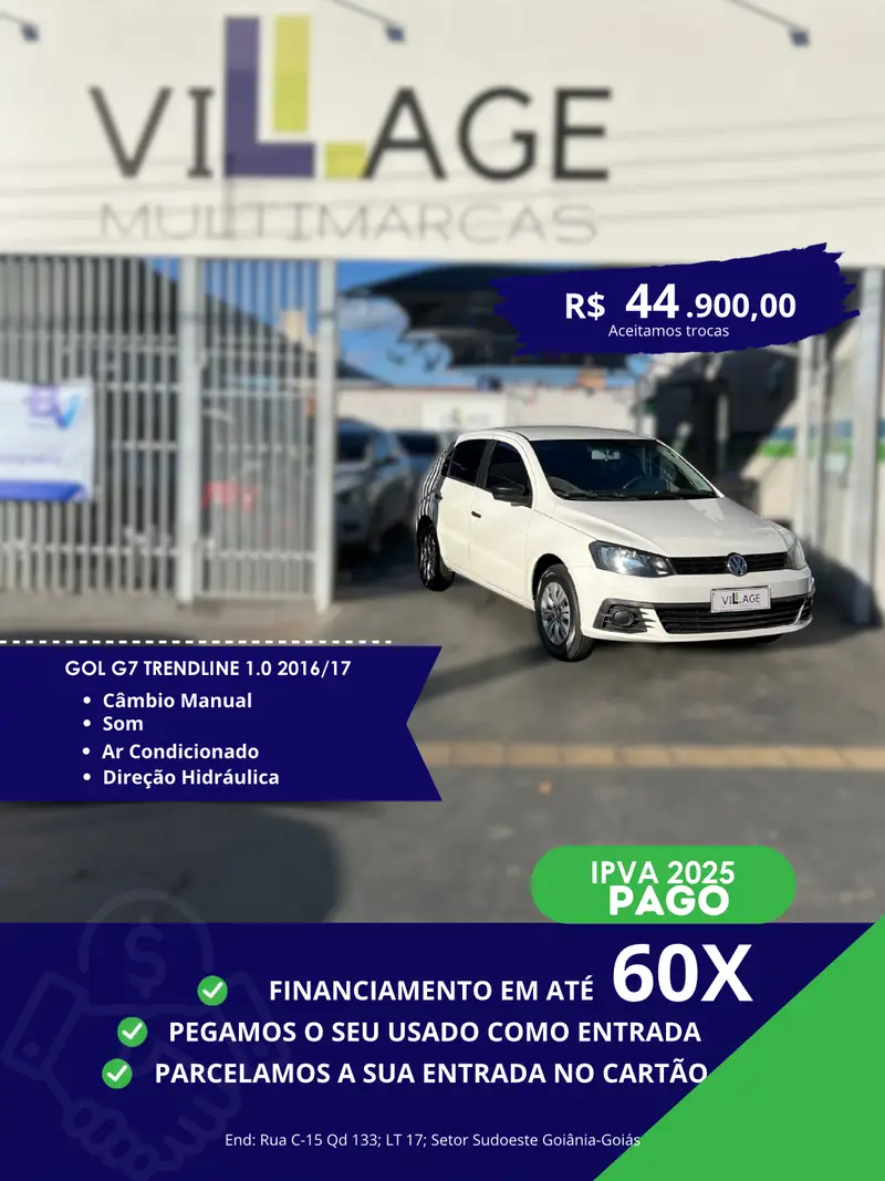 Volkswagen Gol 1.6 MSI Trendline (Flex)