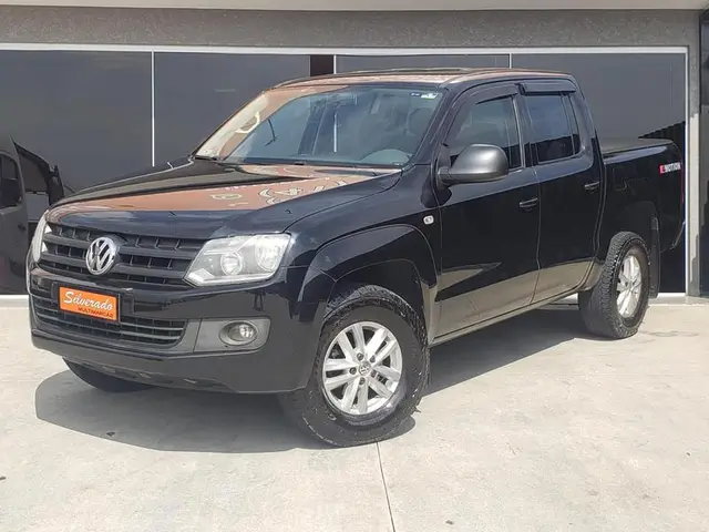 Carro Volkswagen Amarok 2016 2.0 CD 4x4 TDi Dark Label (Aut)