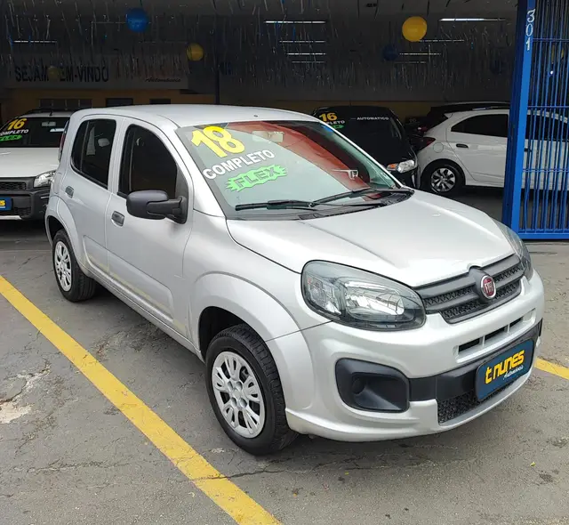 Carro Fiat Uno 2018 Drive 1.0 Firefly (Flex)
