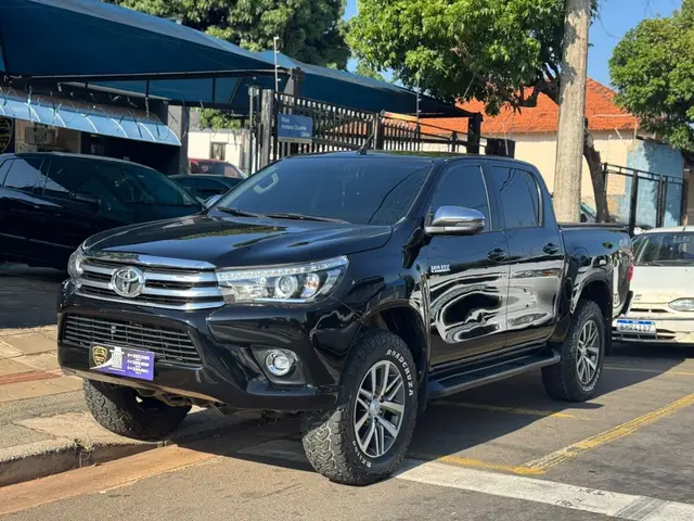 Carro Toyota Hilux Cabine Dupla 2018 Hilux 2.7 SRV CD 4x2 (Flex) (Aut)