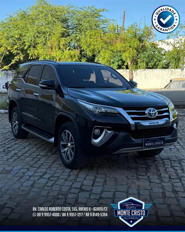 Carro Toyota SW4 2017 2.8 TDI SRX 5L 4x4 (Aut)