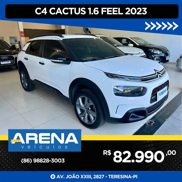 Carro Citroën C4 Cactus 2023 1.6 Feel (Aut) (Flex)