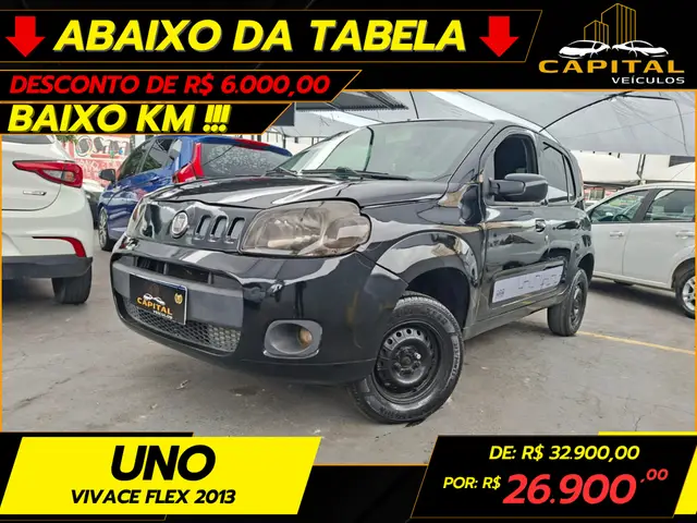 Carro Fiat Uno 2013 Vivace 1.0 8V (Flex) 2p