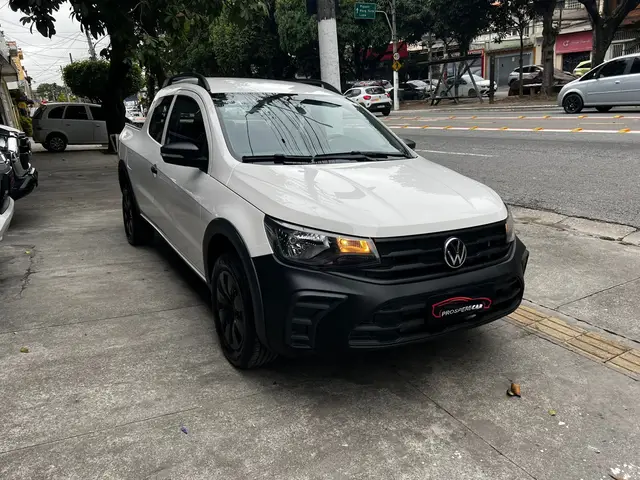Carro Volkswagen Saveiro 2024 Robust CD 1.6