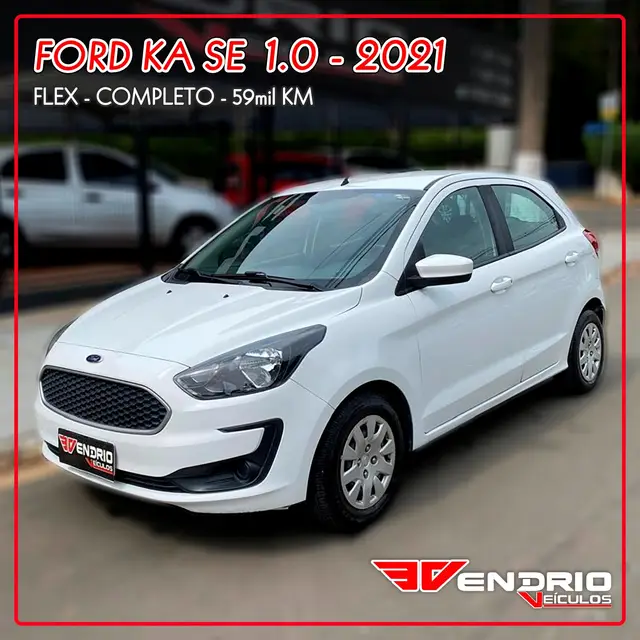 Carro Ford Ka 2021 1.0 SE (Flex)