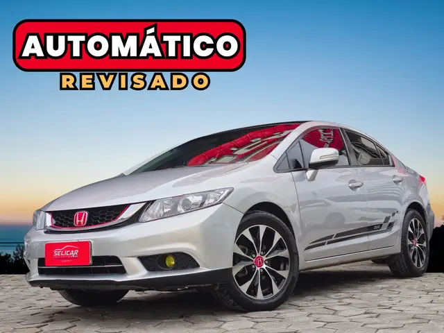 Carro Honda Civic 2015 LXR 2.0 i-VTEC (Aut) (Flex)