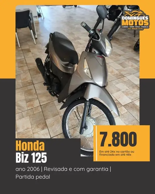 Moto Honda Biz 125 2006 125+