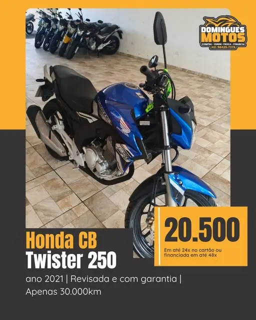 Moto Honda CB 250F Twister 2021 250F (ABS)