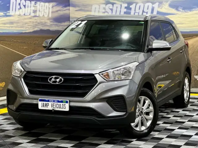 Carro Hyundai Creta 2021 Action 1.6 (Aut) (Flex)