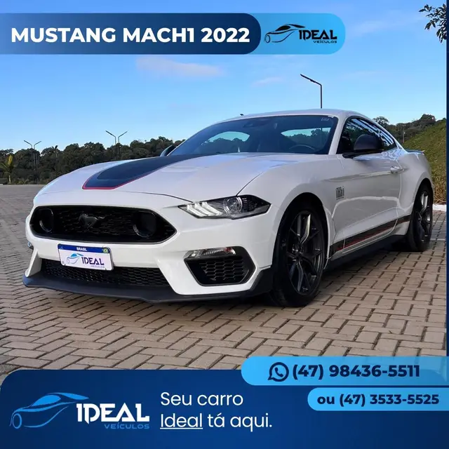 Carro Ford Mustang 2022 Mach 1 V8 5.0 (Aut)