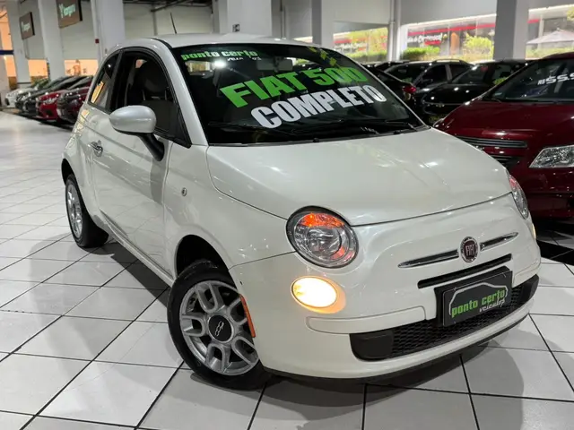 Carro Fiat 500 2013 Cult 1.4 8V
