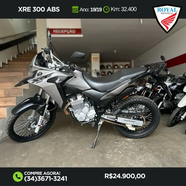 Moto Honda XRE 300 2019 (ABS) (Flex)