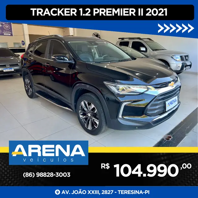 Carro Chevrolet Tracker 2021 Premier 1.2 Turbo (Flex) (Aut)
