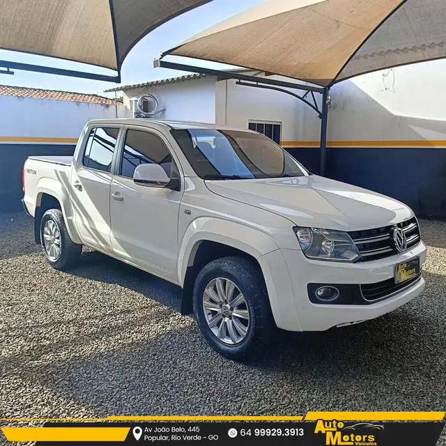 Carro Volkswagen Amarok 2015 2.0 CD 4x4 TDi Highline (Aut)