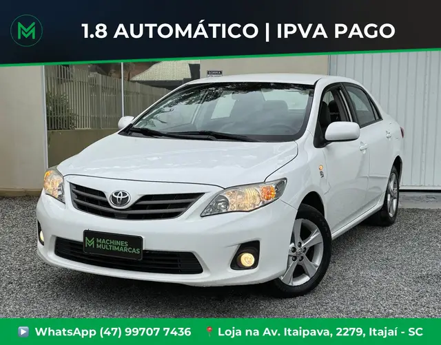 Carro Toyota Corolla 2014 Sedan 1.8 Dual VVT-i GLI (flex)