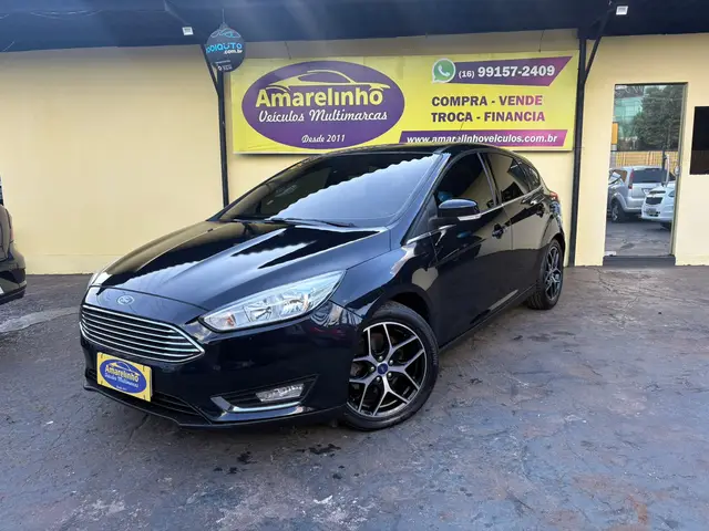 Carro Ford Focus Hatch 2016 Titanium 2.0 PowerShift
