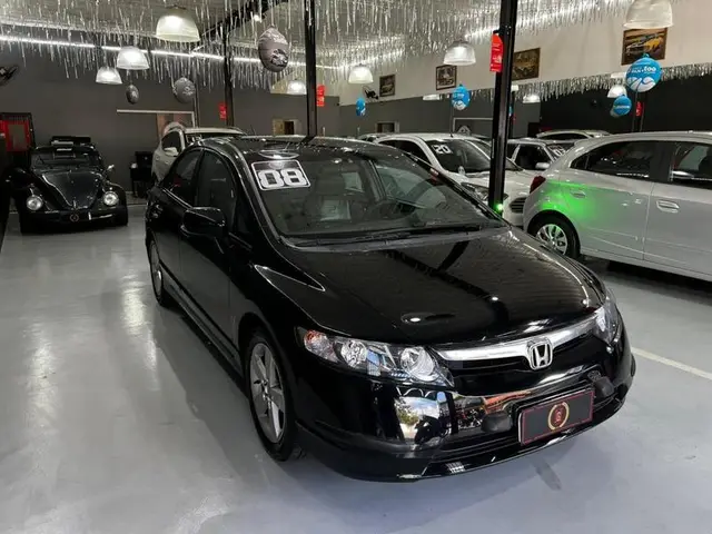 Carro Honda Civic 2008 New  EXS 1.8 16V (Aut) (Flex)