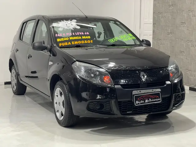 Carro Renault Sandero 2014 Authentique 1.0 16V (flex)