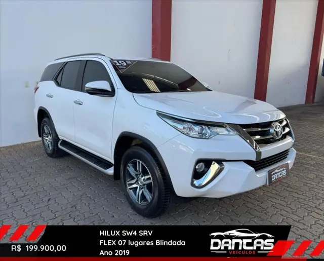 Carro Toyota SW4 2019 2.7 SRV 7L 4x2 (Aut) (Flex)