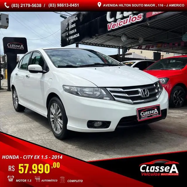 Carro Honda City 2014 EX 1.5 CVT (Flex)