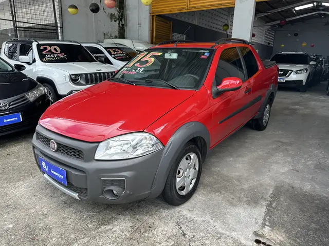 Carro Fiat Strada 2015 Working 1.4 (Flex) (Cabine Dupla)