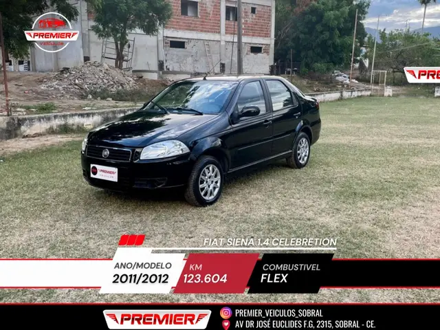 Carro Fiat Siena 2012 EL 1.4 8V (Flex)