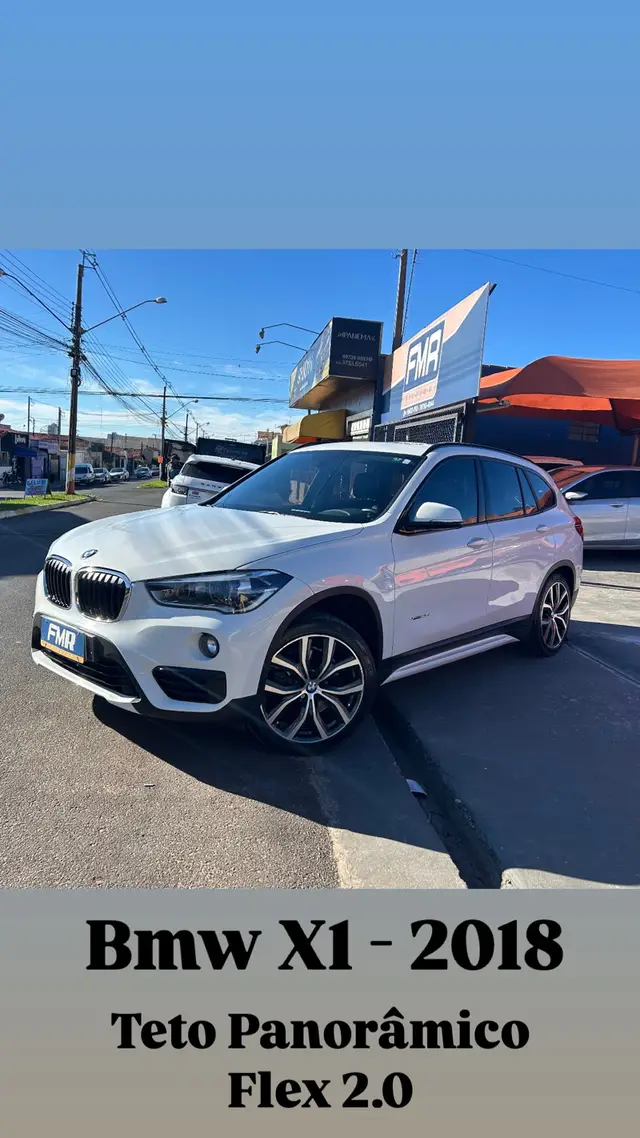 Carro BMW X1 2018 2.0 xDrive25i Sport ActiveFlex